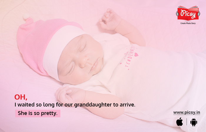 Granddaughter Birth Announcement