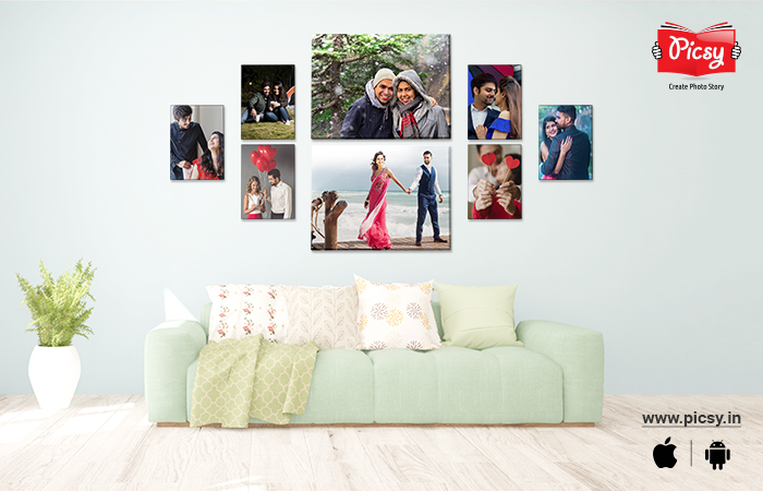 Happy Moments Canvas Collage Wall Art