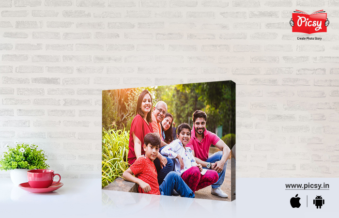 3D Appearance of Picture Canvas