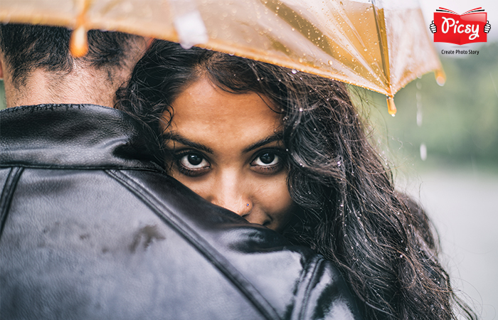 Pre Wedding Photoshoot in Rain