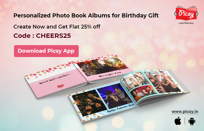 Birthday photo album 