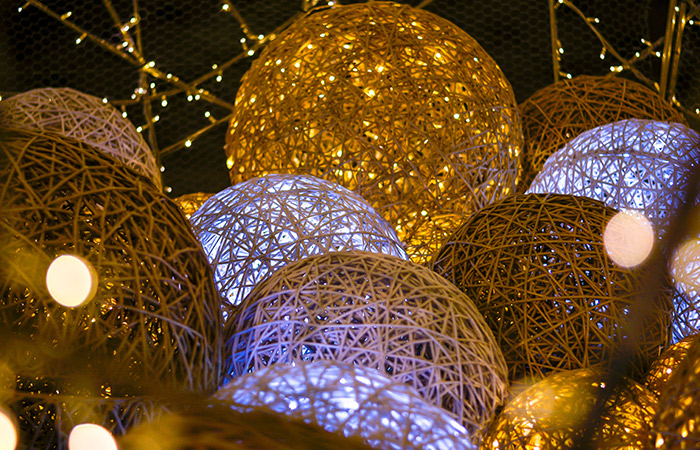 Rattan Stem Lights
