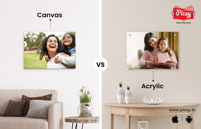 Canvas Print vs Acrylic Print