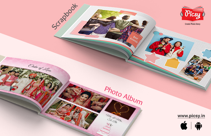 Scrapbook Album vs Photo Album