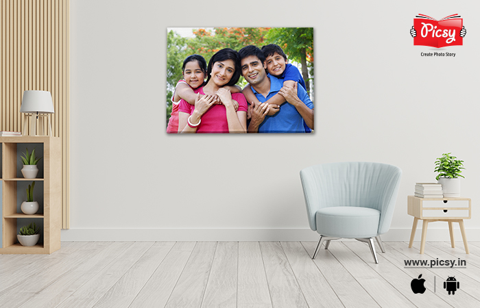 Canvas hot sale picture frames