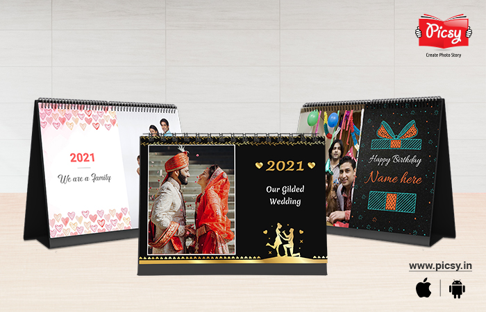 8 Creative 2021 calendar design ideas to preserve your special memories