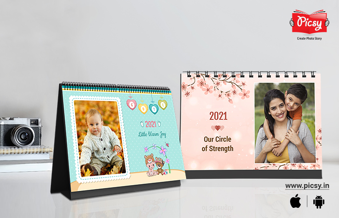 8 Creative 2021 calendar design ideas to preserve your special memories