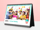 Birthday Star Photo Calendar