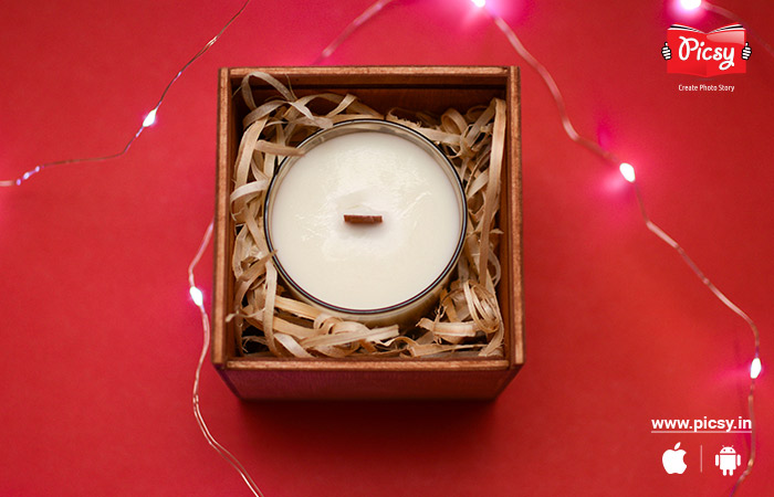 Romantic gift for your wife : Scented candles