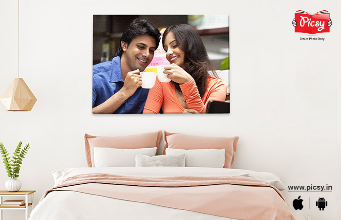 Gift your wife custom canvas print