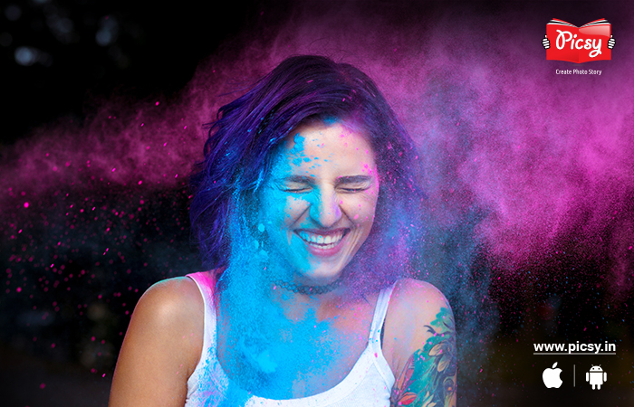 Holi Color Photography