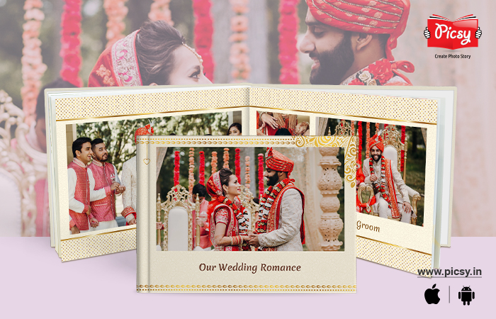 Creating Album Of Wedding Day