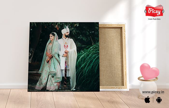 Canvas Print As Wedding Gift