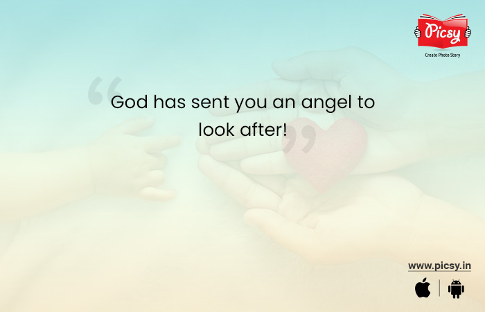 What to write on an adoption card for a newborn baby?