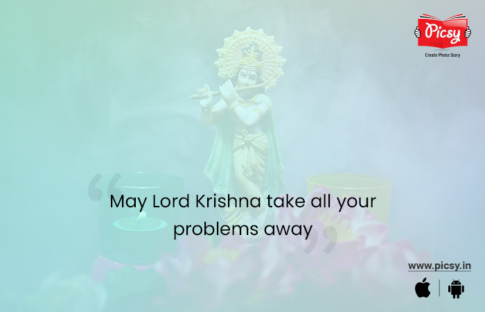 Krishna’s Blessings Quote