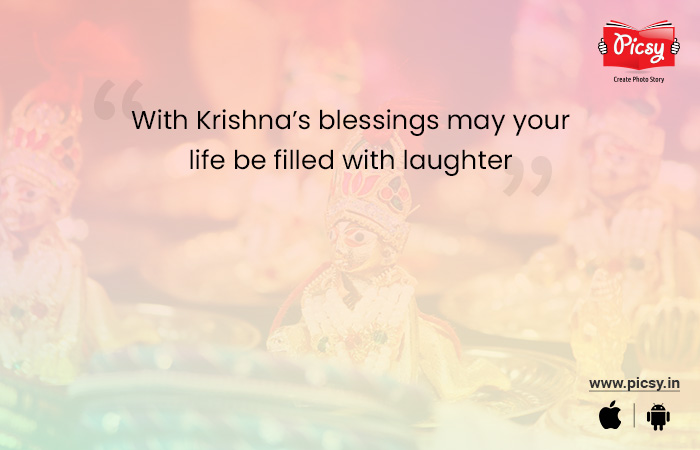 Blessed Janmashtami Quote