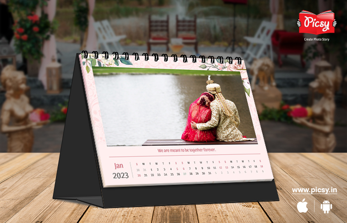 Wedding Photo Calendar 