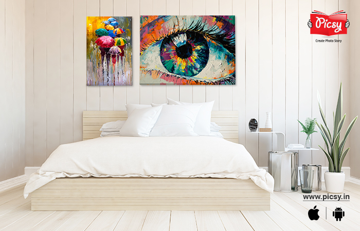 2 Piece Abstract Wall Art