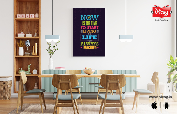 Quotes Framed Canvas Art
