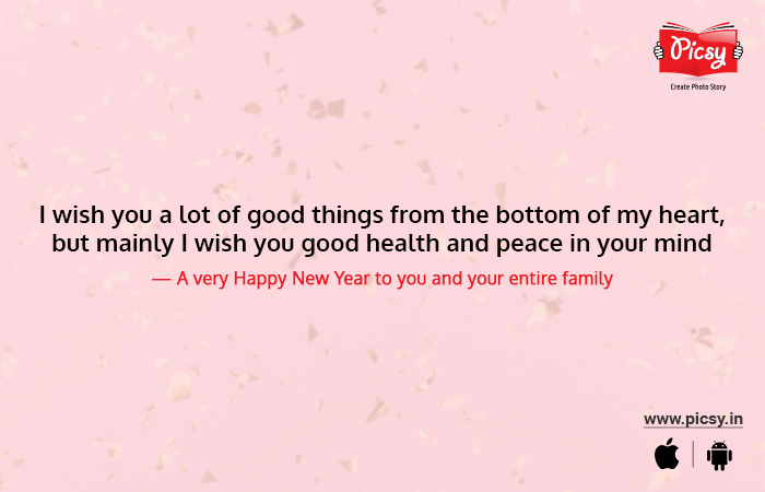 Happy New Year Wishes Quotes Messages