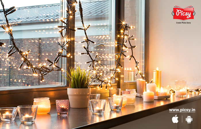 Fairy light for birthday decoration ideas at home
