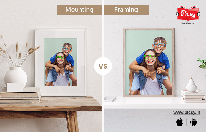 Photo Mounting Vs Framing