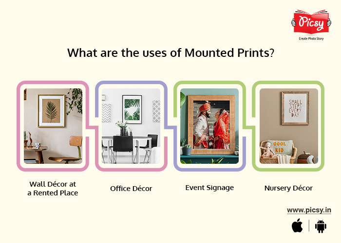Use of Mounting Prints 