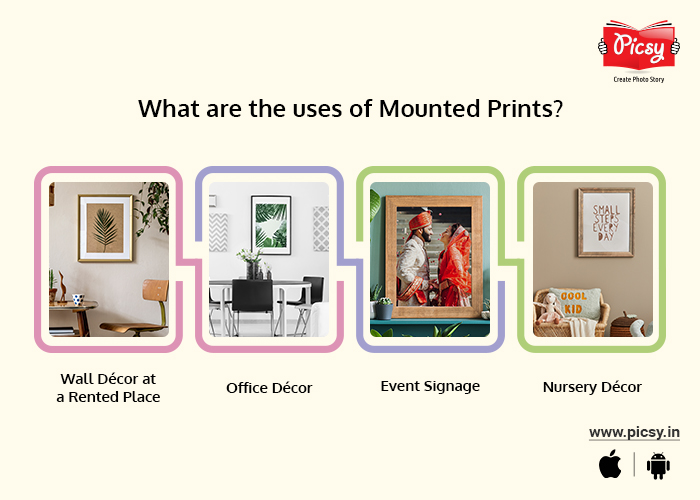 Use of Mounting Prints