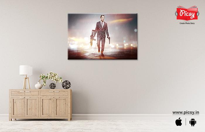 Movie poster gift for men