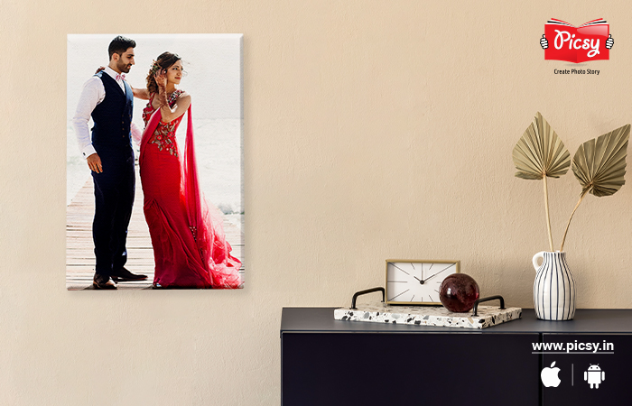 Couple Canvas Photo Print