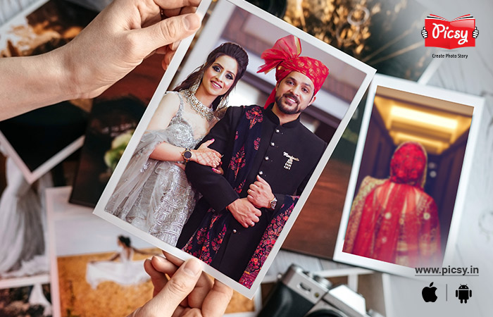 Showcase your chemistry with wedding photo prints