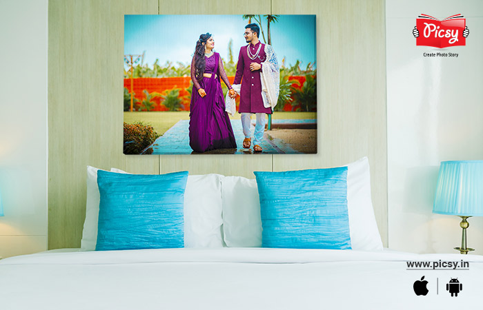 Show off your love with Wedding Canvas Prints 