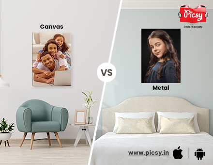 Canvas Prints vs Metal Prints: Which Suits Your Wall?