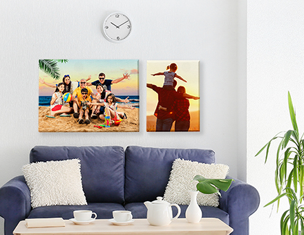Canvas print ideas 
                to dive into your pool of memories