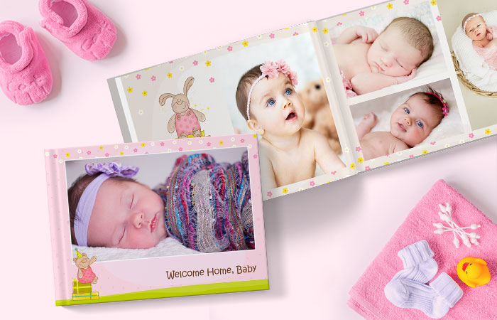 Baby book banner