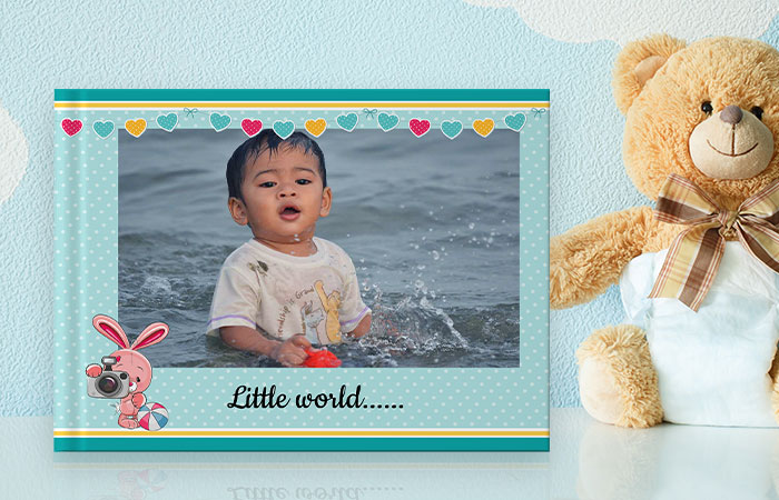 Baby book banner