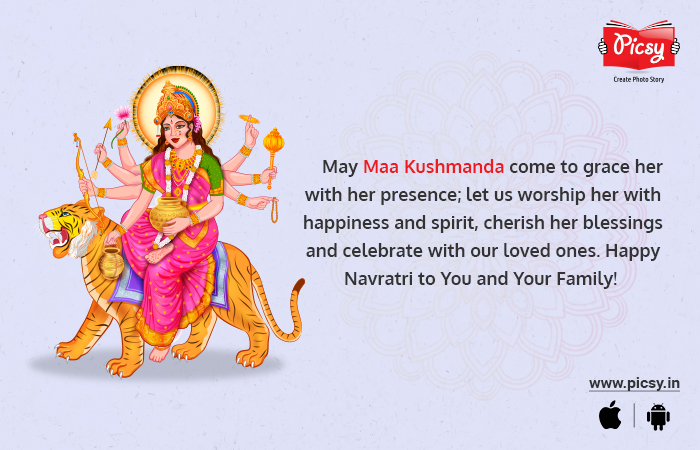 Navratri Day Four Wishes