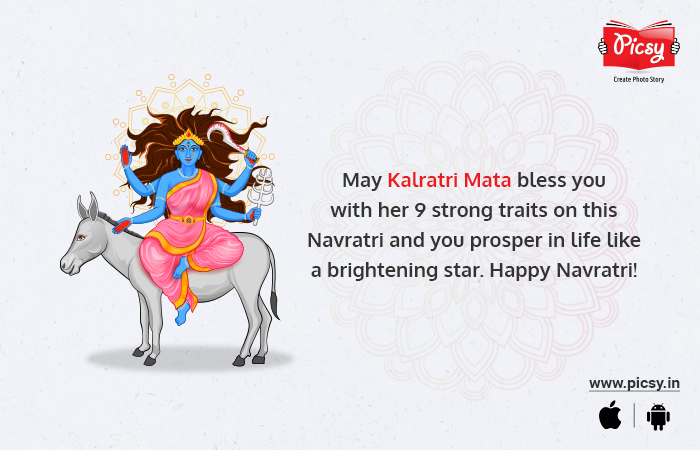 Navratri Wishes for Seventh Day