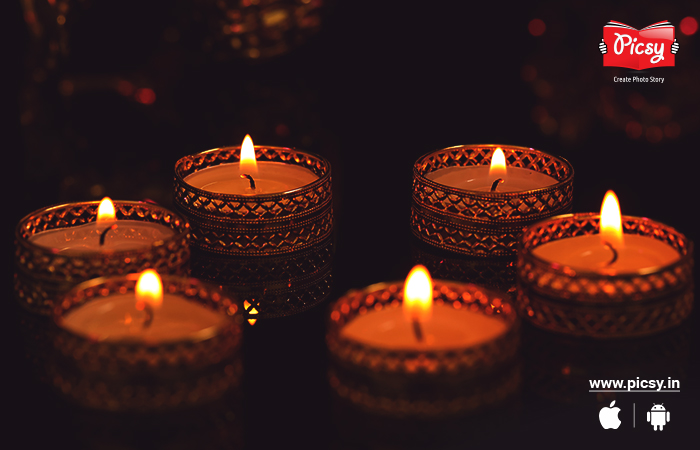 Diwali Candle Decoration