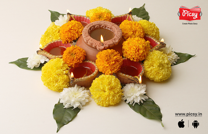 Diwali Flower Decoration