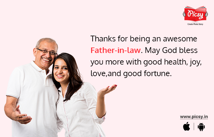 Father's Day Messages for Father-in-law