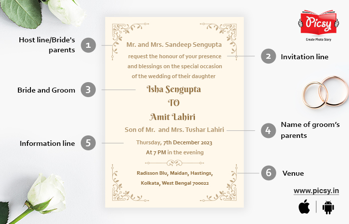 Indian Wedding Invitation Wording Sample 