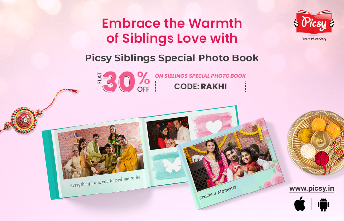 Rakhi Celebration with Picsy’s Siblings Photo Book