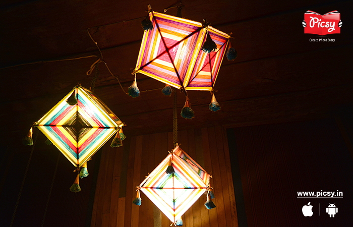 Origami Box Lights