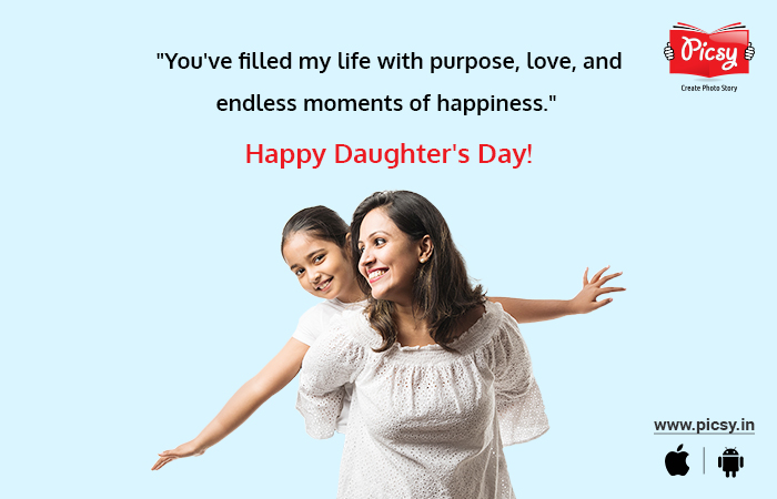 Daughters' Day Wishes from Mother