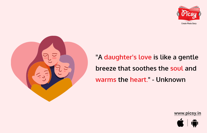 Emotional Daughters' Day Quotes