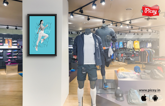 Sportswear Shop Posters