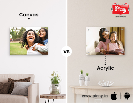 Canvas Prints Vs Acrylic Prints - Which is best?
