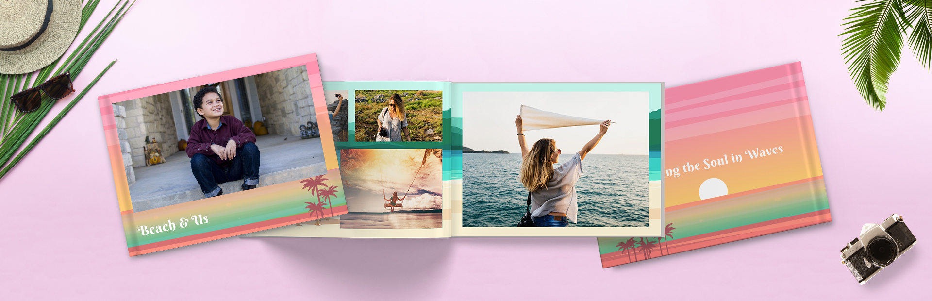 Beach Holidays Custom Photo Books