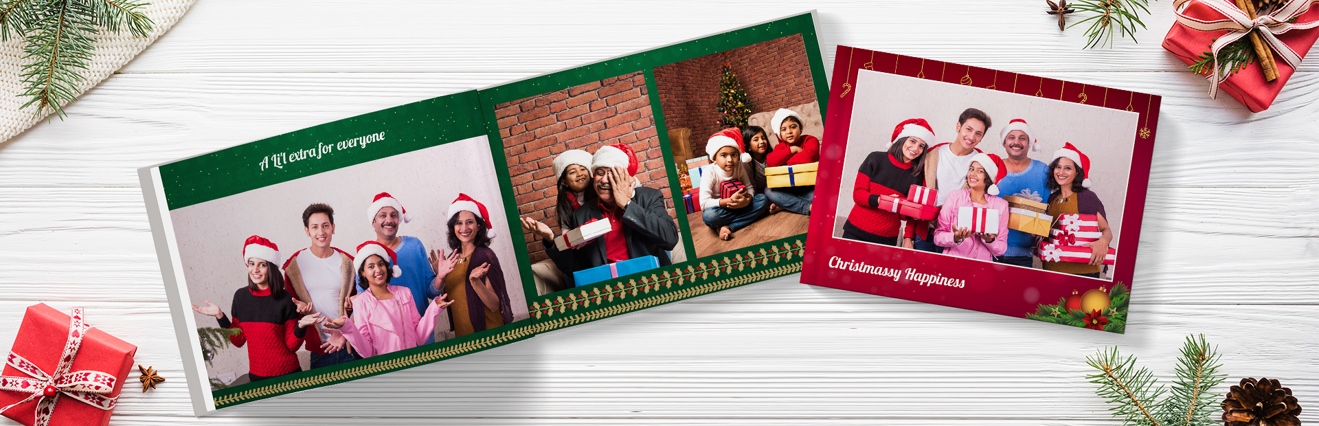 Merry Christmas Custom Photo Books